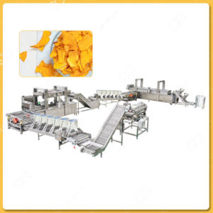 Ligne De Production De Chips De Patate Douce Frites