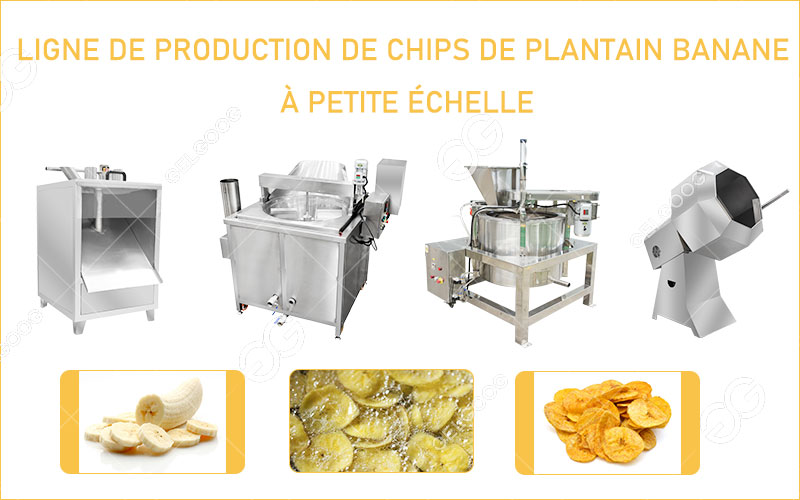 Présentation De La Ligne De Production De Chips De Plantain Banane À Petite Échelle