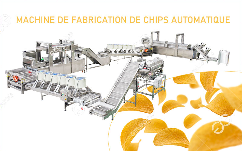 Projet De Machine De Fabrication De Chips Automatique