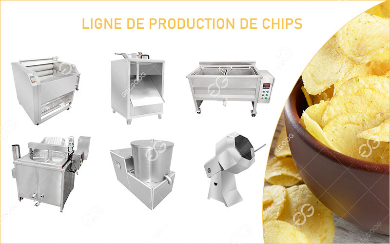 Ligne De Production De Chips À Petite Échelle