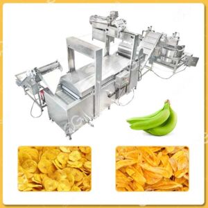 Chaîne De Fabrication De Chips De Banane Plantain À Vendre