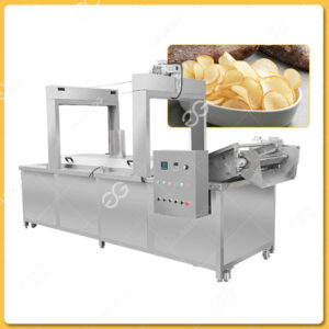 Machine À Frire Les Chips De Manioc Entièrement Automatique