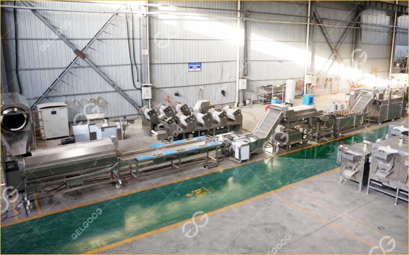 Ligne De Production De Frites Surgelées