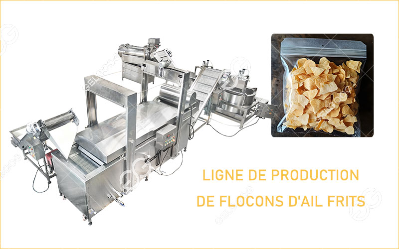Caractéristiques De La Ligne De Production De Flocons D'Ail Frits