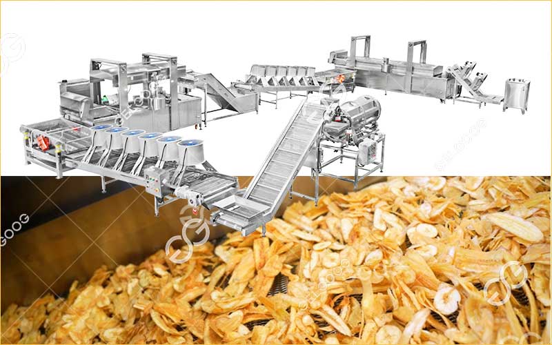 Étapes De Fabrication De Chips De Banane Plantain