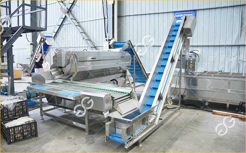 Une Usine De Chips